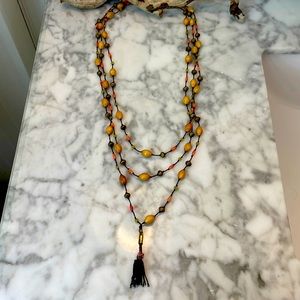 Versatile beaded necklace